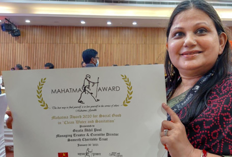 ndia Mahatma Award’ for Social Good in Clean Water & Sanitation for 2020