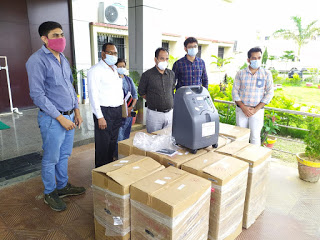 समाजसेवी संस्था समर्थ चेरिटेबल ट्रस्ट ने सूरजपुर में उपलब्ध कराए 10 ऑक्सीजन सिलेंडर TNG7NEWS