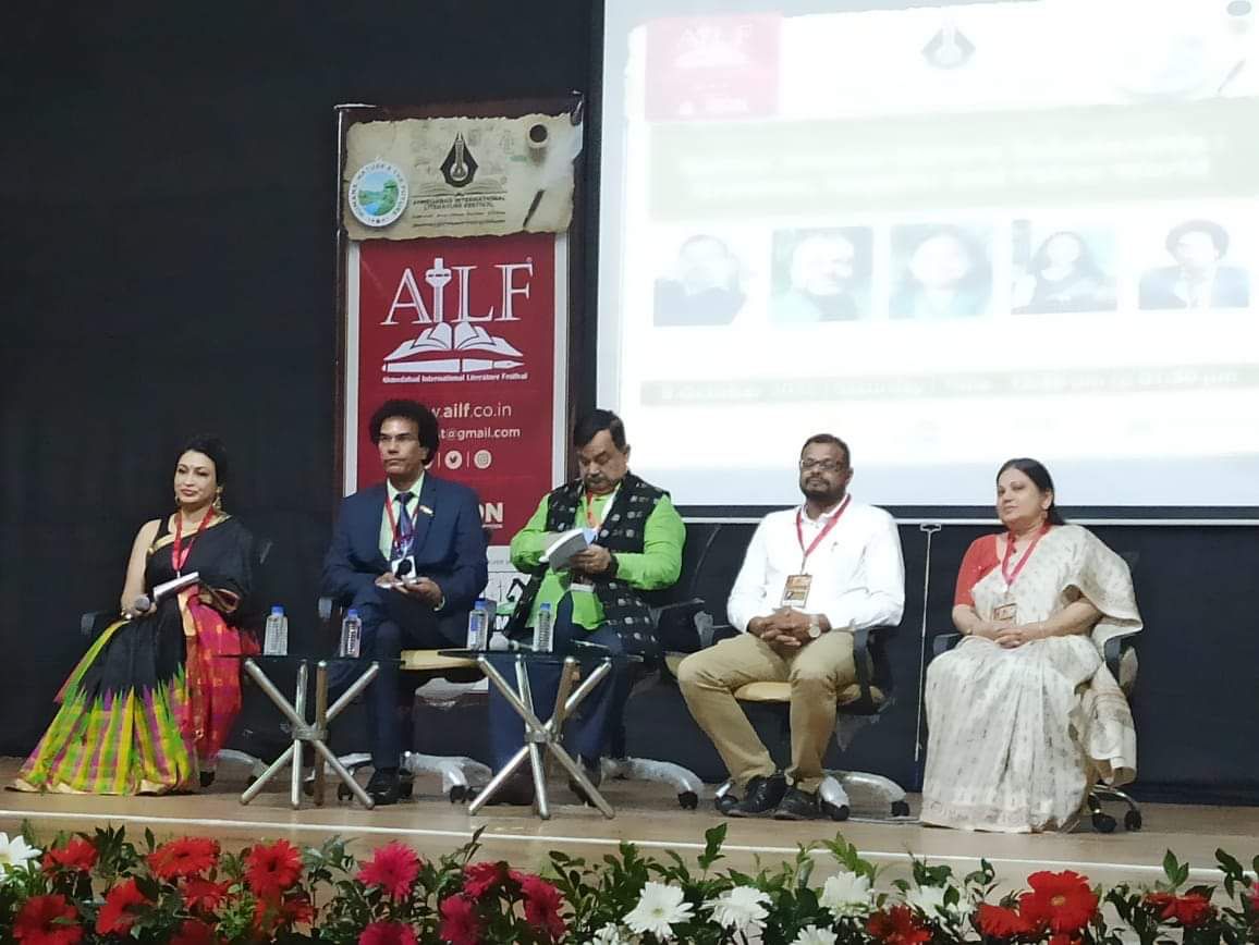Gazala Paul, Managing Trustee was invited to speak at Ahmedabad International Literature Festival