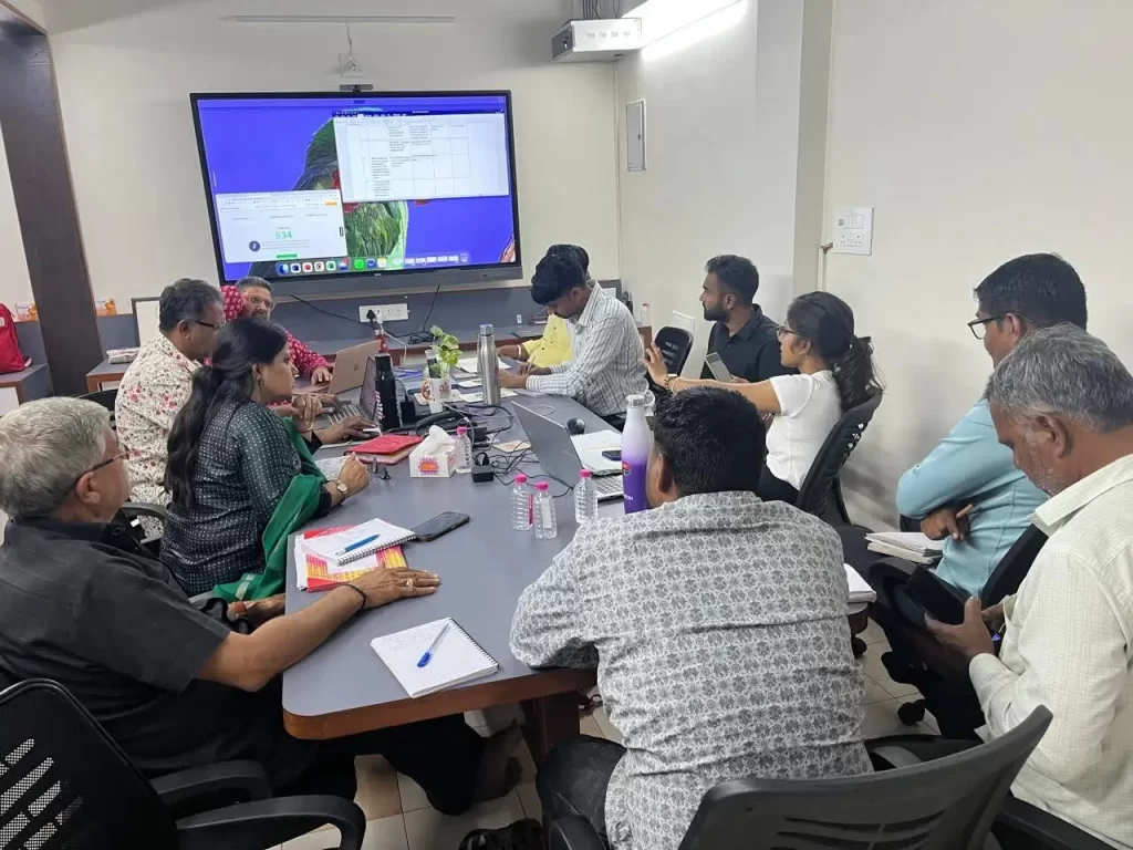 Samerths Kutch team, facilitated by Mr. Khilesh Chaturvedi, Advisor